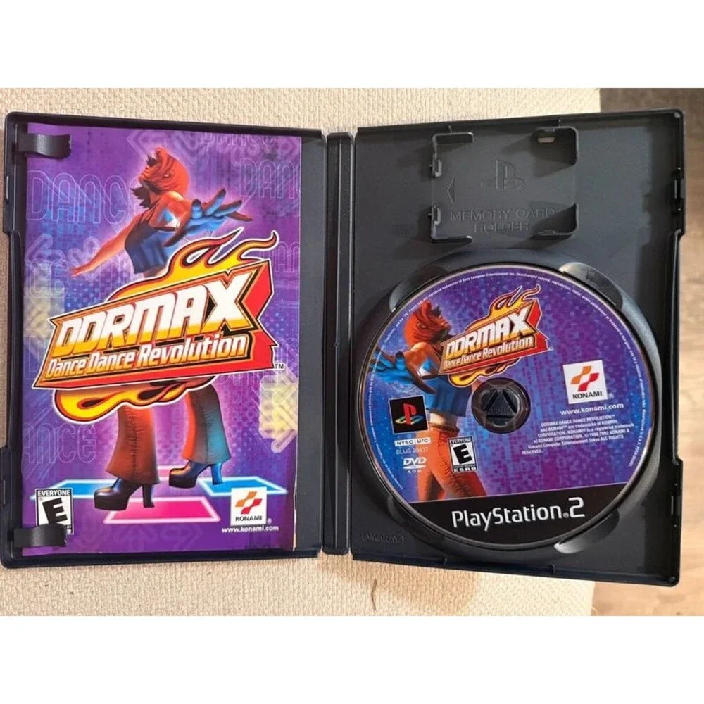 PS2 DDRMax Dance Dance Revolution